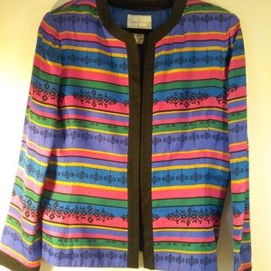 Safe Silk by Adrianna Papeli Blazer Size: 14
